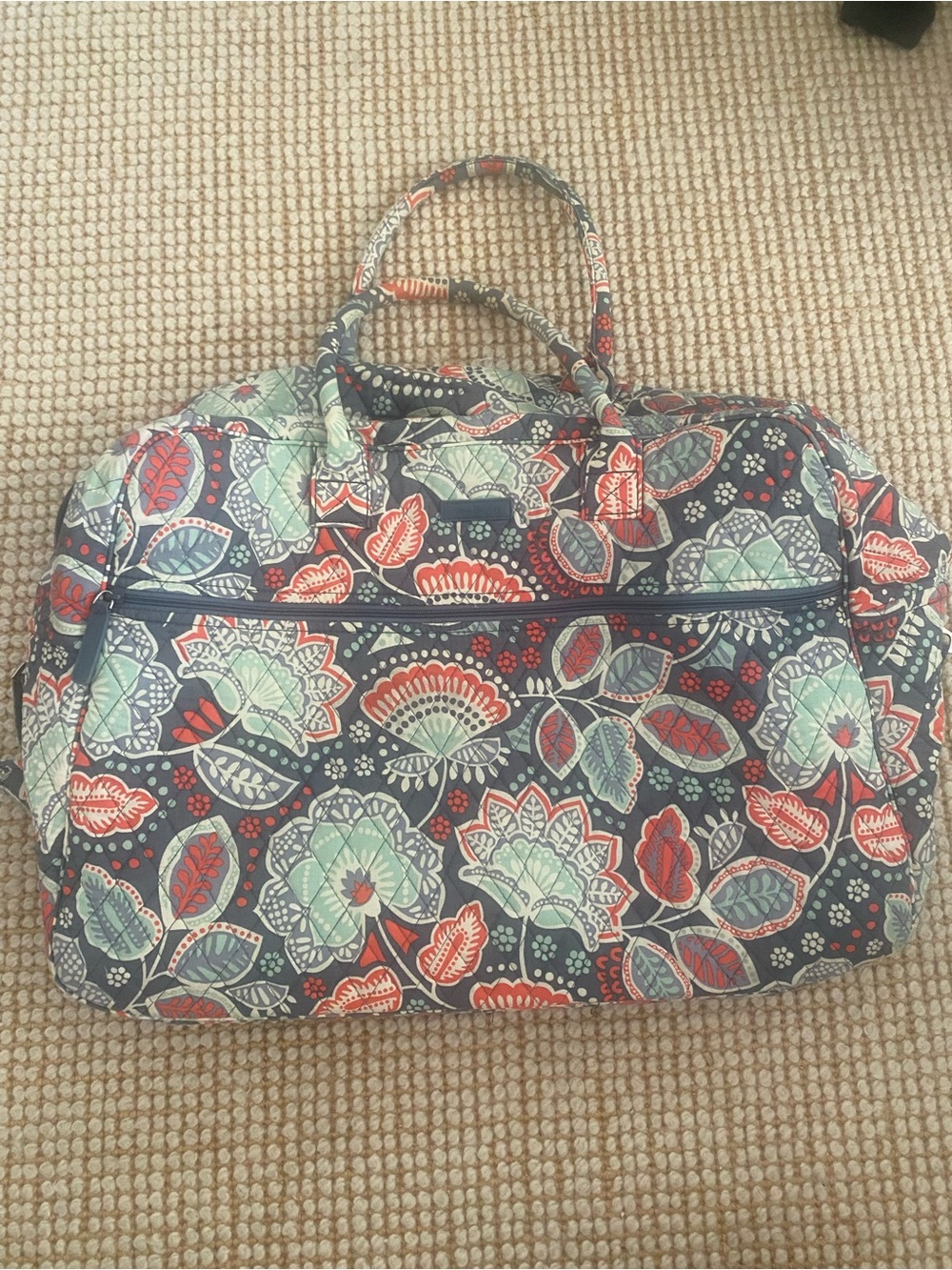 Vera Bradley carry on duffel in ‘nomadic floral”